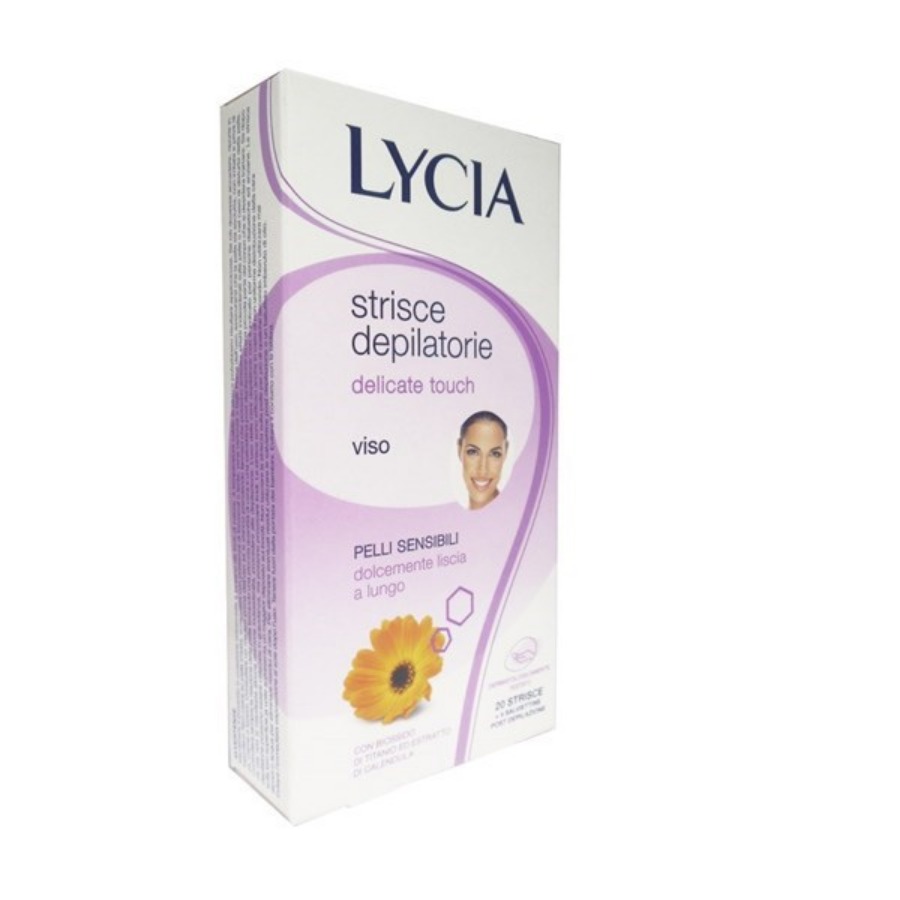 Lycia Viso Professional 20 Strisce Depilatorie a solo € 5,24 -   - Gli Specialisti del Benessere