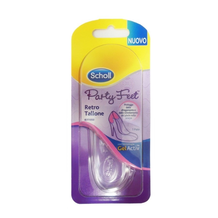 Scholl Party Feet Retro Tallone 1 Paio