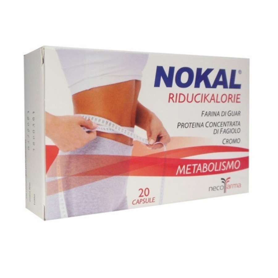 Nokal RiduciKalorie Integratore Dietetico 20 Capsule Compresse