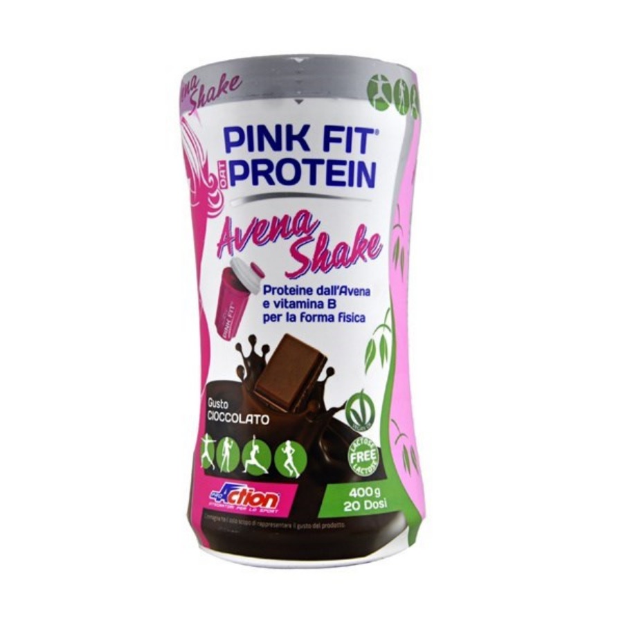 ProAction Pink Fit Protein Avena Shake Cioccolato 400gr