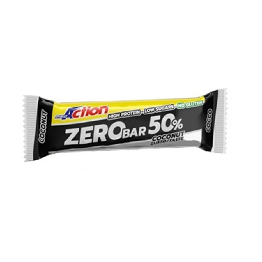 ProAction Zero Bar 50% Gusto Cocco 60gr