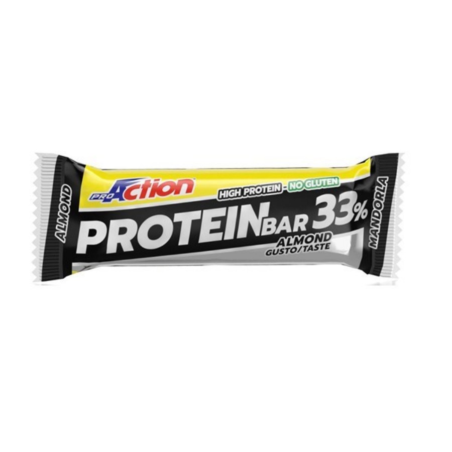 ProAction Protein Bar 33% Gusto Mandorla 60gr