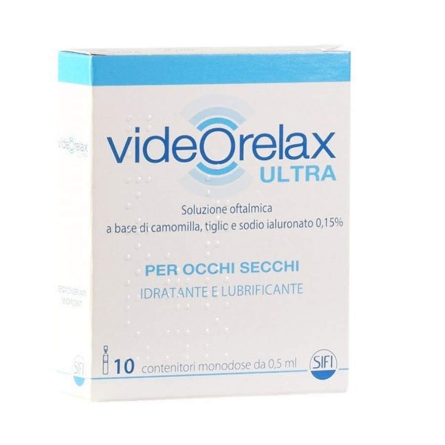 Videorelax Ultra Soluzione Oftalmica 10 Contenitori da 0,5ml