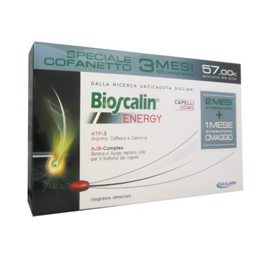 Bioscalin Energy Capelli Uomo 90 Compresse