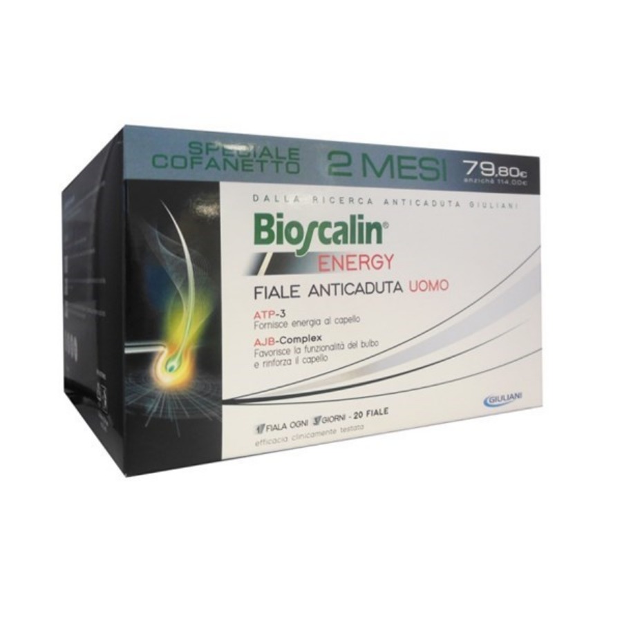 Bioscalin Energy 20 Fiale Anticaduta Uomo