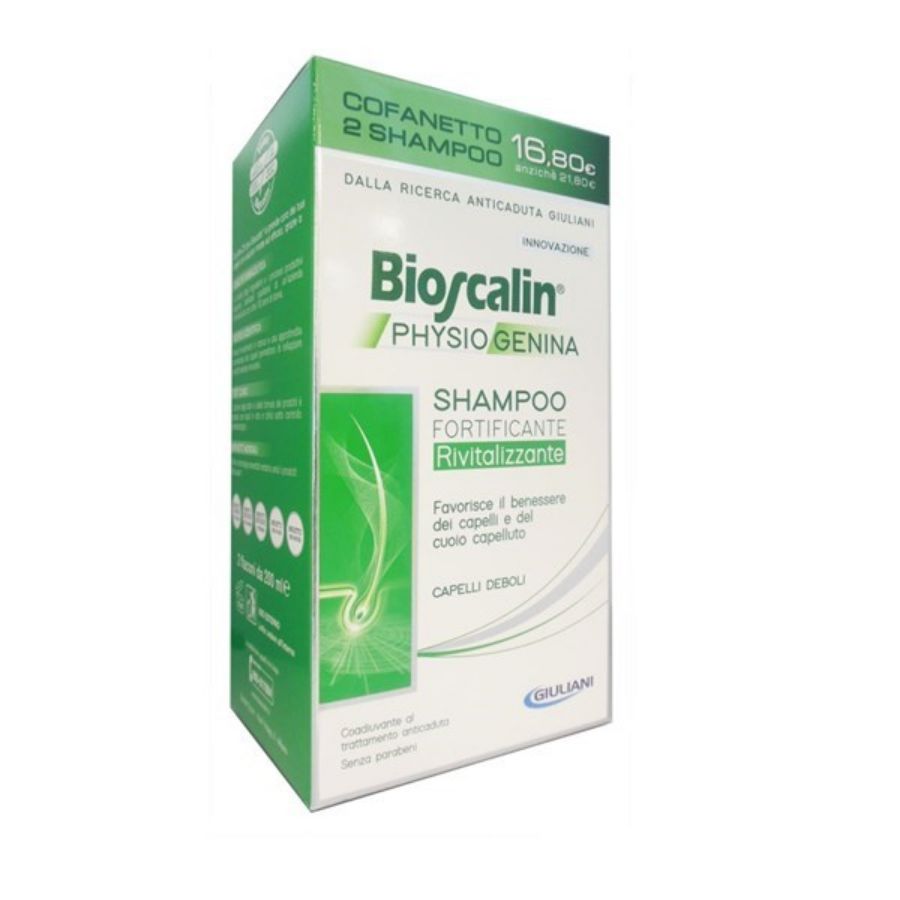 Bioscalin Physiogenina Shampoo Rivitalizzante Confezione Due Flaconi PROMOZIONE
