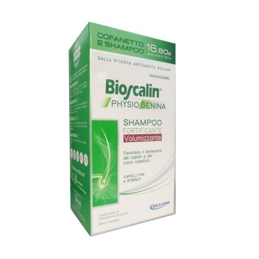 Bioscalin Physiogenina Shampoo Volumizzante Confezione Due Flaconi PROMOZIONE