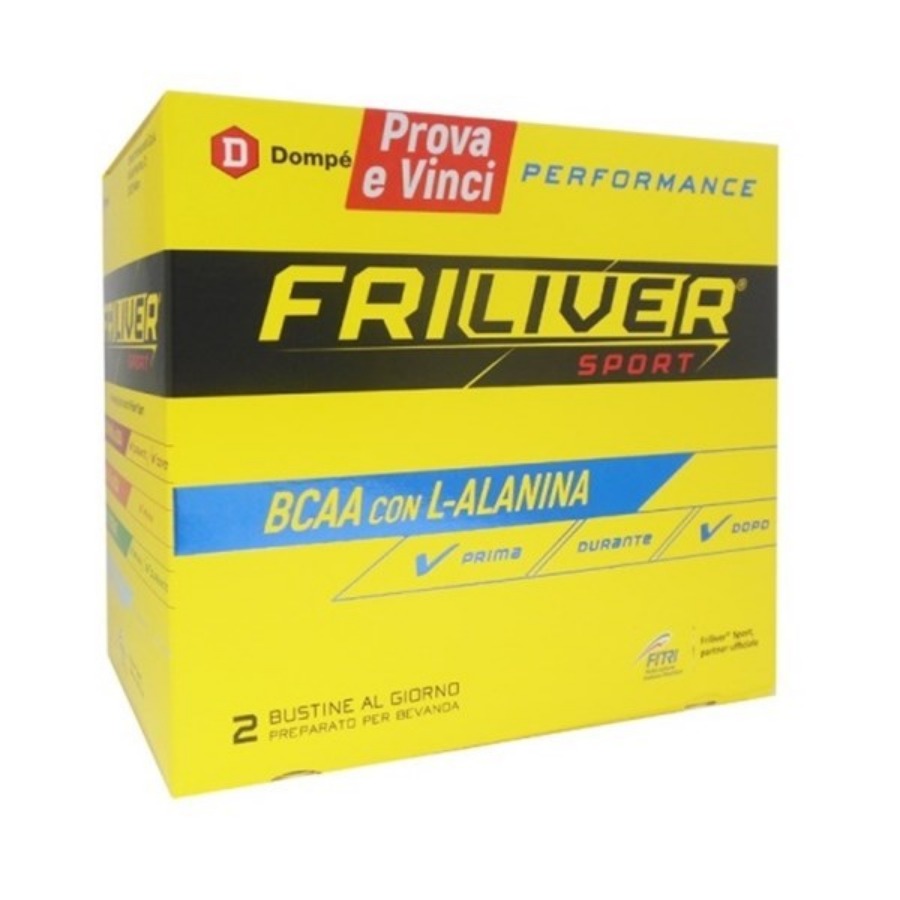 Friliver Sport BCAA con L-Alanina 24 Buste