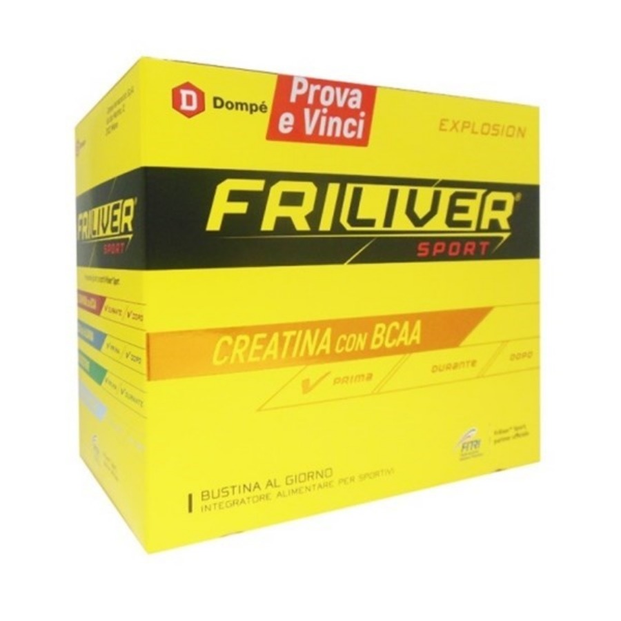 Friliver Sport Creatina con BCAA 12 Buste