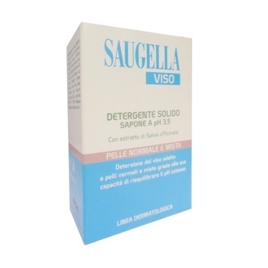 Saugella Viso Detergente Solido Sapone 100gr