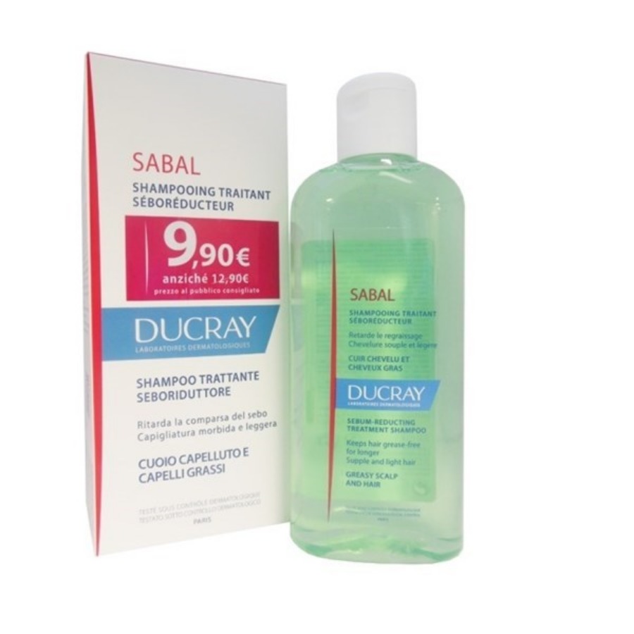 Ducray Sabal Shampoo Trattante Seboriduttore 200ml