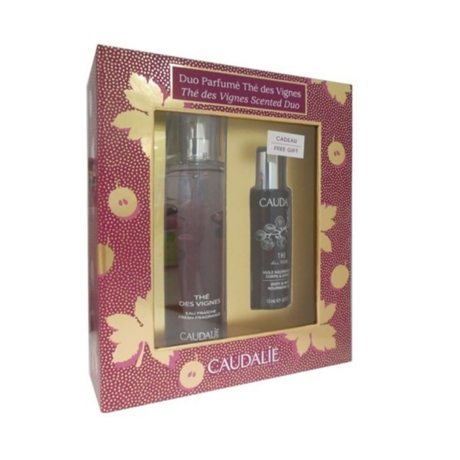 Caudalie Duo Parfume The Des Vignes Cofanetto