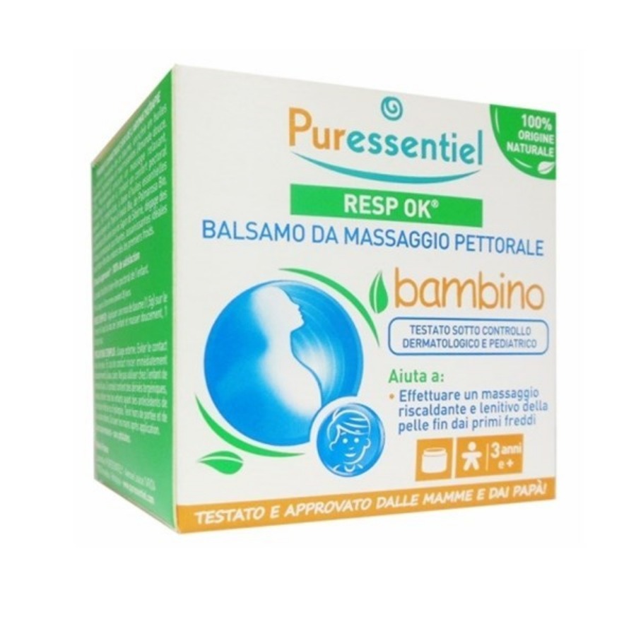 Puressentiel Resp OK Balsamo da Massaggio Pettorale Bambino 60ml