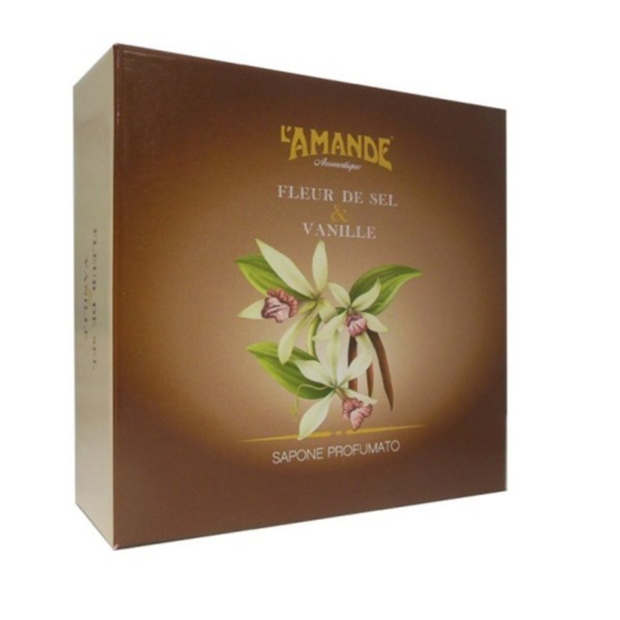 Amande Sapone Profumato Fleur De Sel e Vanille 150gr