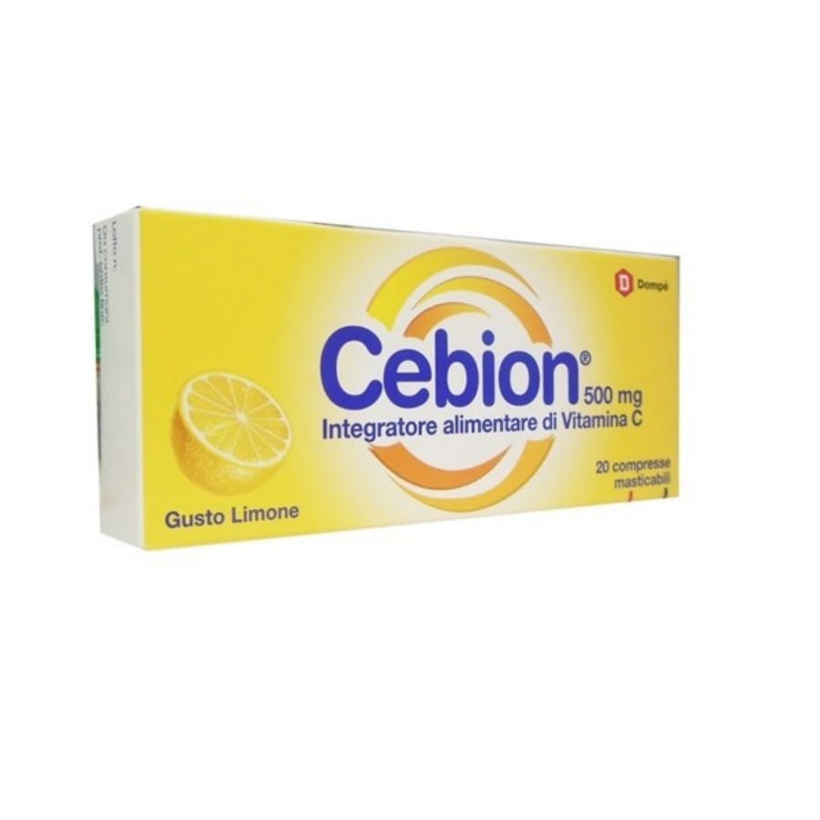 Cebion Gusto Limone 20 Compresse Masticabili