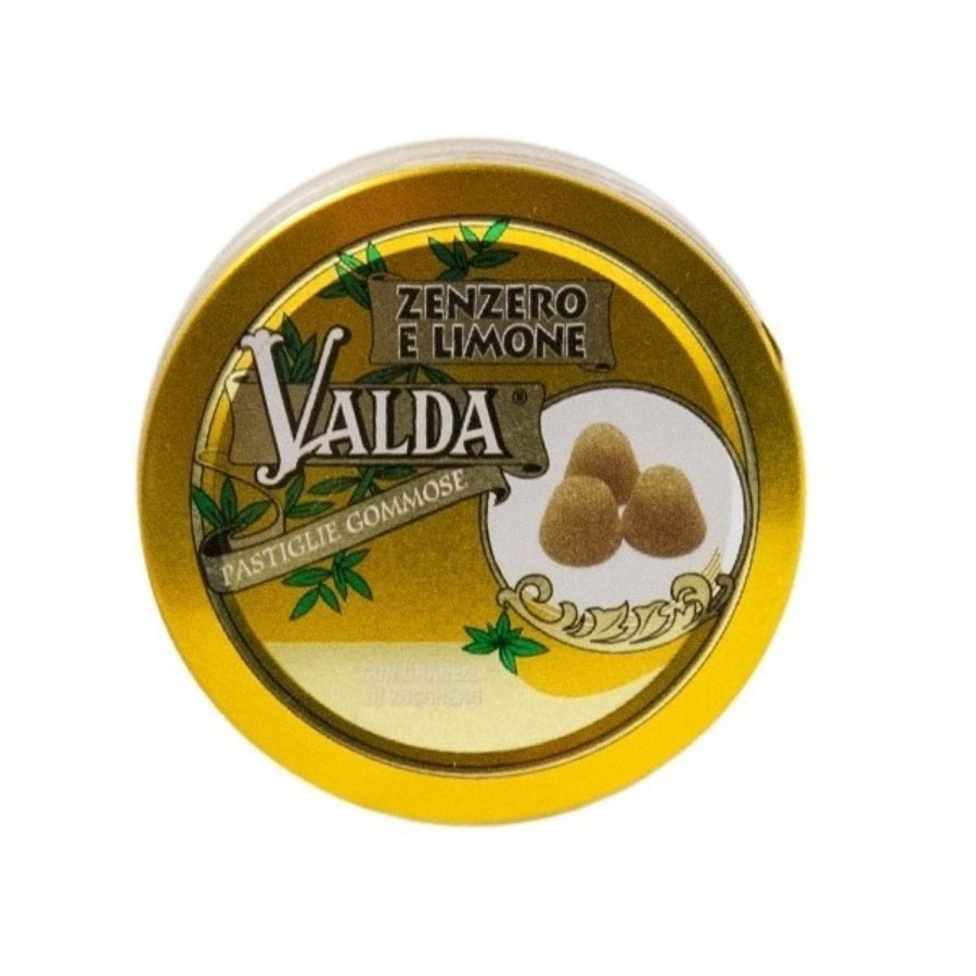 Valda Pastiglie Gommose Zenzero e Limone 50gr