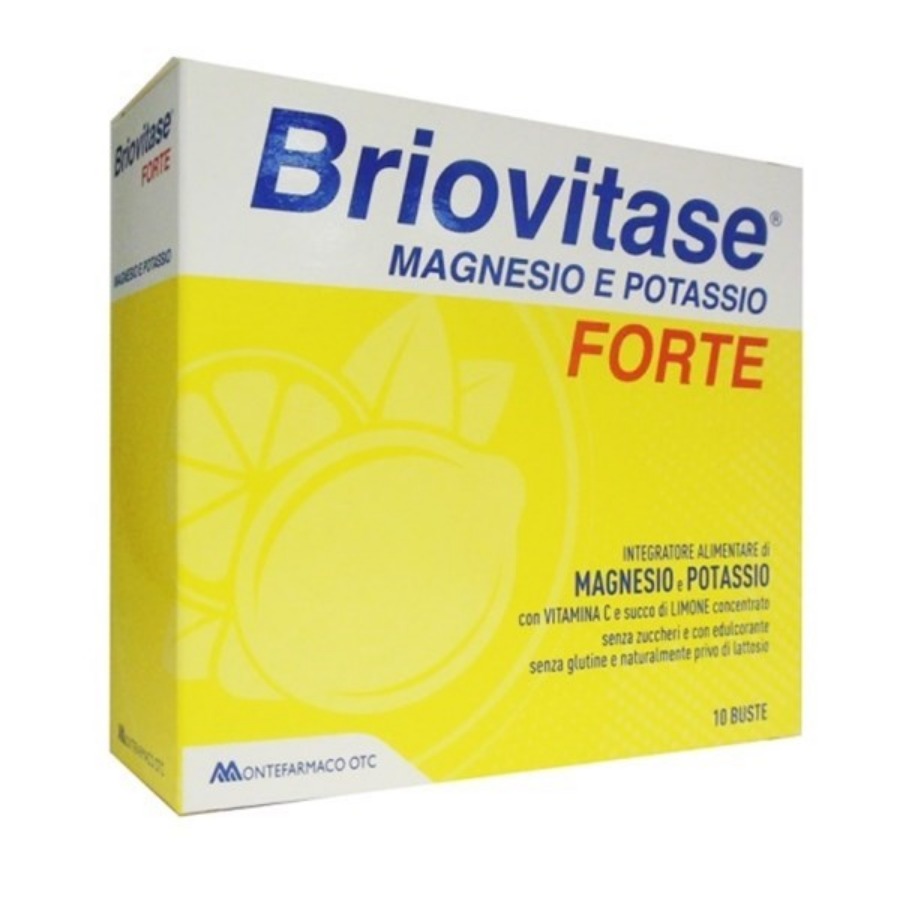 Briovitase Forte Magnesio e Potassio 10 Buste Da 8gr