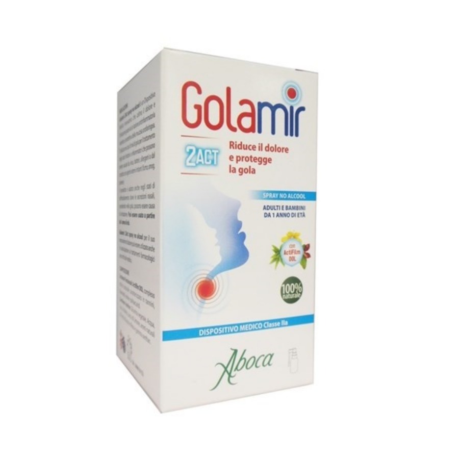 Aboca Golamir 2Act Spray No Alcool 30ml