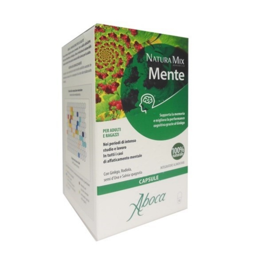 Aboca Natura Mix Mente 50 Capsule