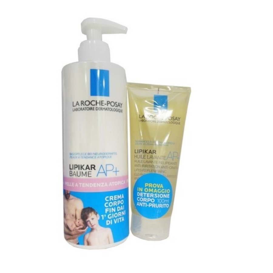 La Roche Posay Lipikar Baume AP+ 400ml con Olio Detergente in OMAGGIO