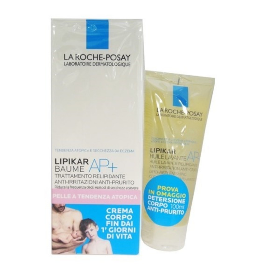 La Roche Posay Lipikar Baume AP+ 200ml con Olio Detergente in OMAGGIO
