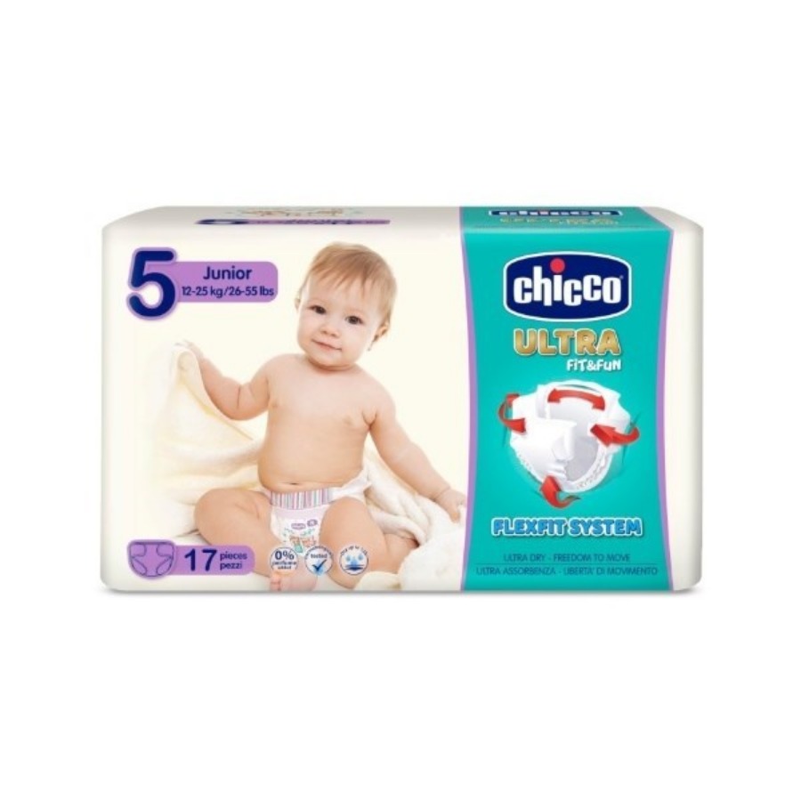 Chicco Pannolino Ultra Junior 17 Pezzi