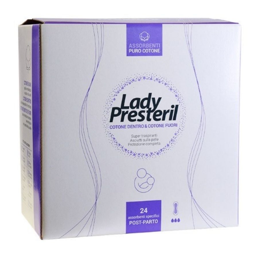 Lady Presteril Postparto 24 Pezzi - ZERO SPRECHI - scadenza 1/26