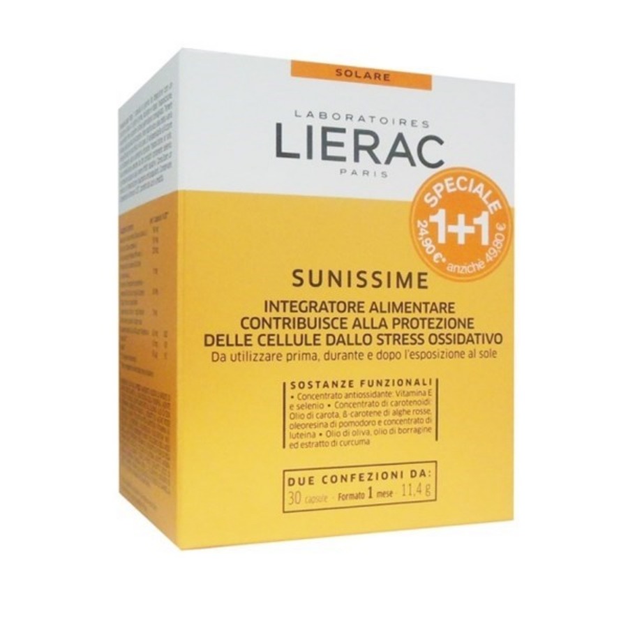 Lierac Sunissime 30 Capsule Compresse OFFERTA DUE IN UNO