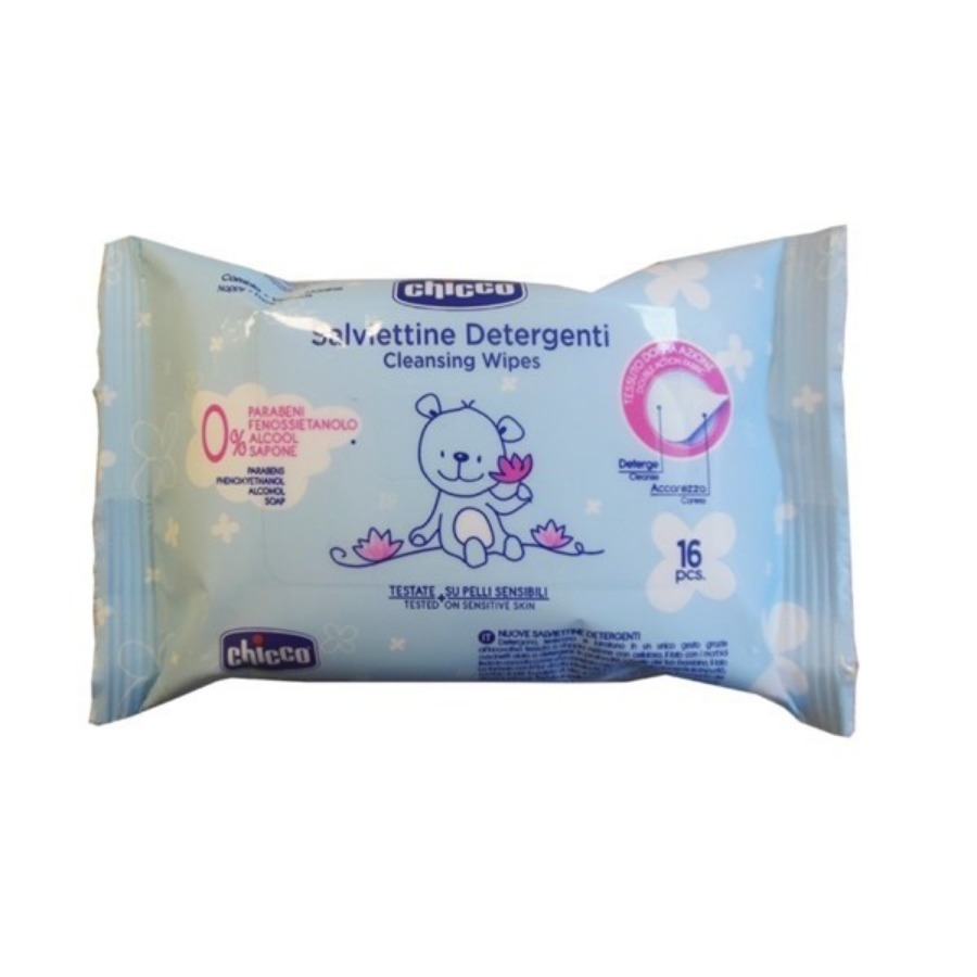 Chicco Salviettine Detergenti 16 Pezzi