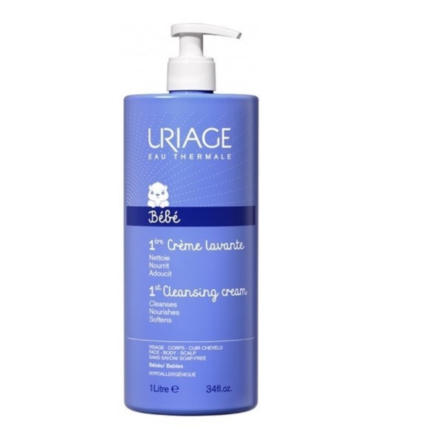 Uriage Creme Lavante Viso Corpo Capelli 1000ml