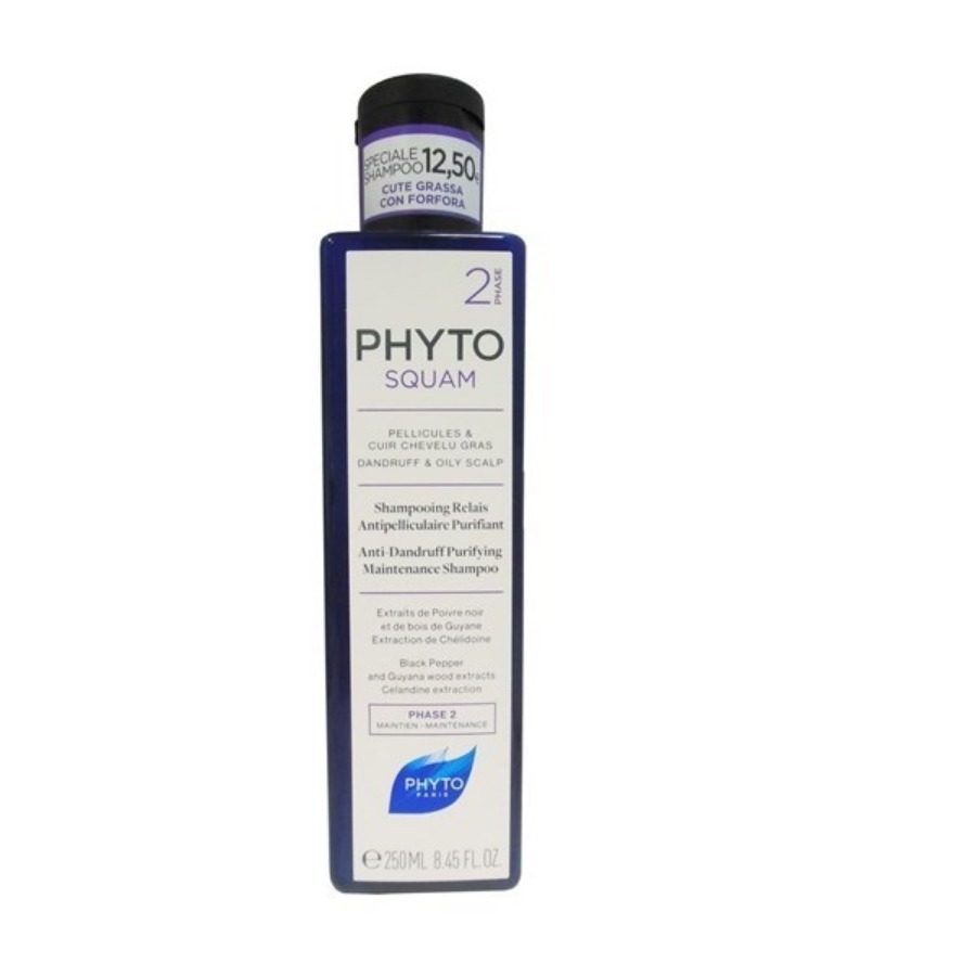 Phyto Phytosquam Shampoo Antiforfora Purificante 250ml