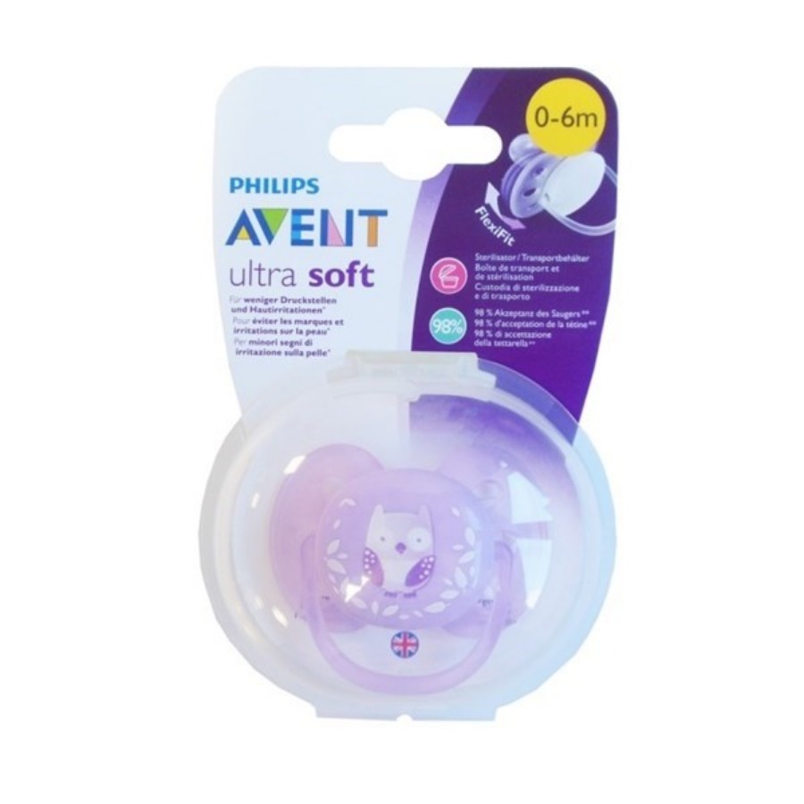 Avent Ultra Soft Tettarella Confortevole e Setosa 0-6 Mesi