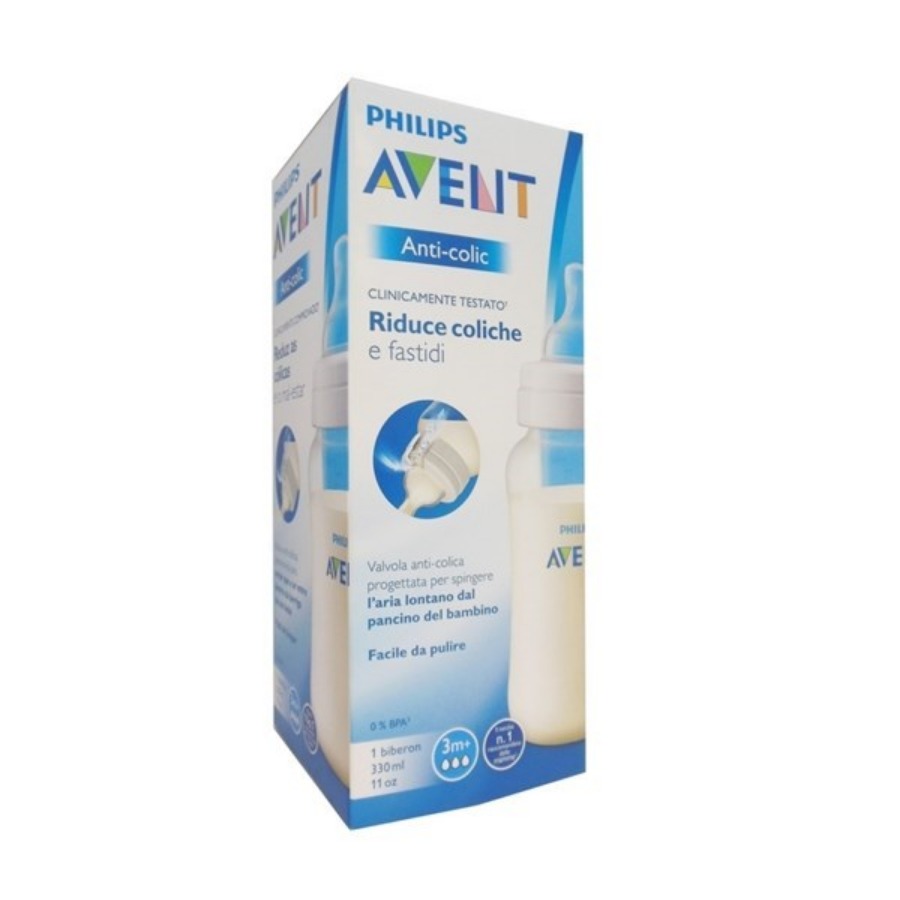 Avene Biberon 330ml con Valvola Anti Colica