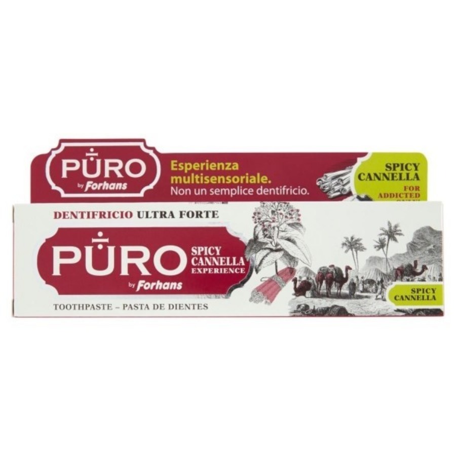 Forhans Dentifricio Puro Spicy Cannella 75ml