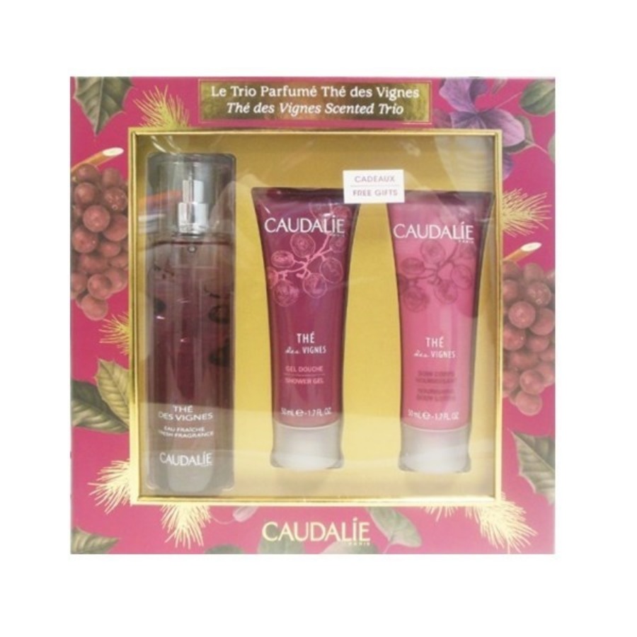 Caudalie Cofanetto The Des Vignes Scented Trio PROMOZIONE