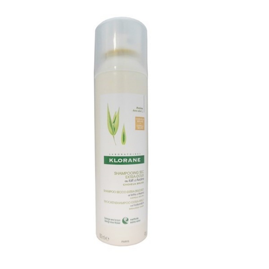 Klorane Shampoo Secco Avena Capelli Scuri 150ml