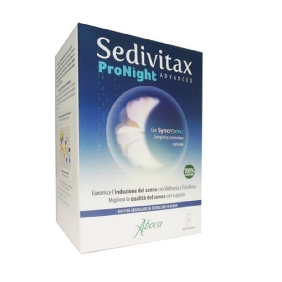 Aboca Sedivitax Pronight Advanced 20 Bustine