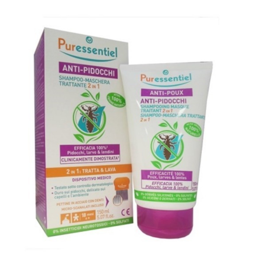 Puressentiel Anti Pidocchi Shampoo Maschera 2in1 150ml