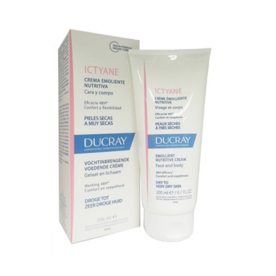 Ictyane Ducray Crema Emolliente Nutritiva 200ml