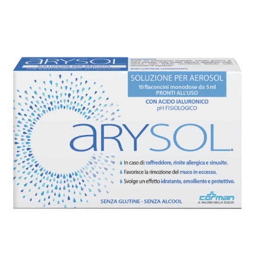 Arysol Soluzione per Aerosol 10 Flaconcini Monodose da 5ml