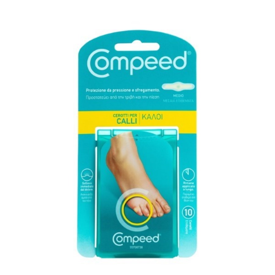 Compeed Cerotti Calli 10 Pezzi Medi