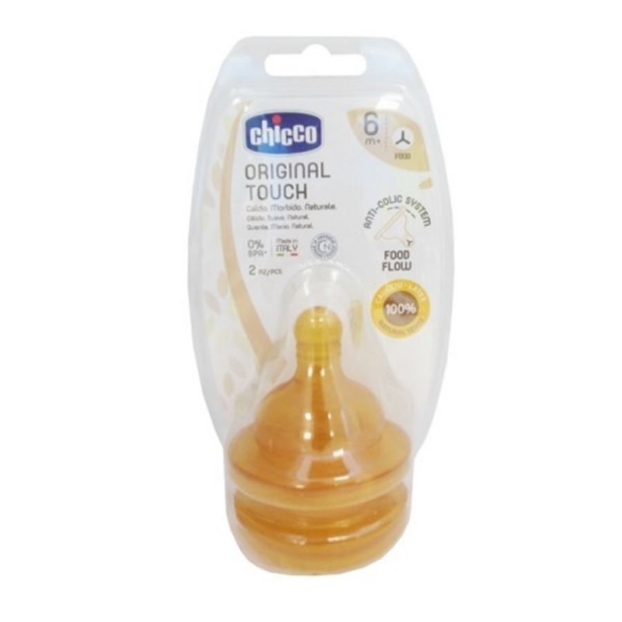 Chicco Original Touch Tettarella 6M+ 2 Pezzi a solo € 8,09 -   - Gli Specialisti del Benessere