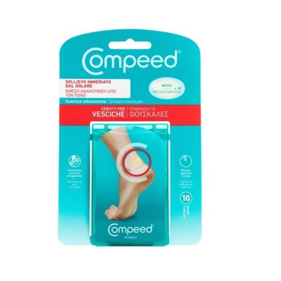 Compeed 10 Cerotti Medi per Vesciche