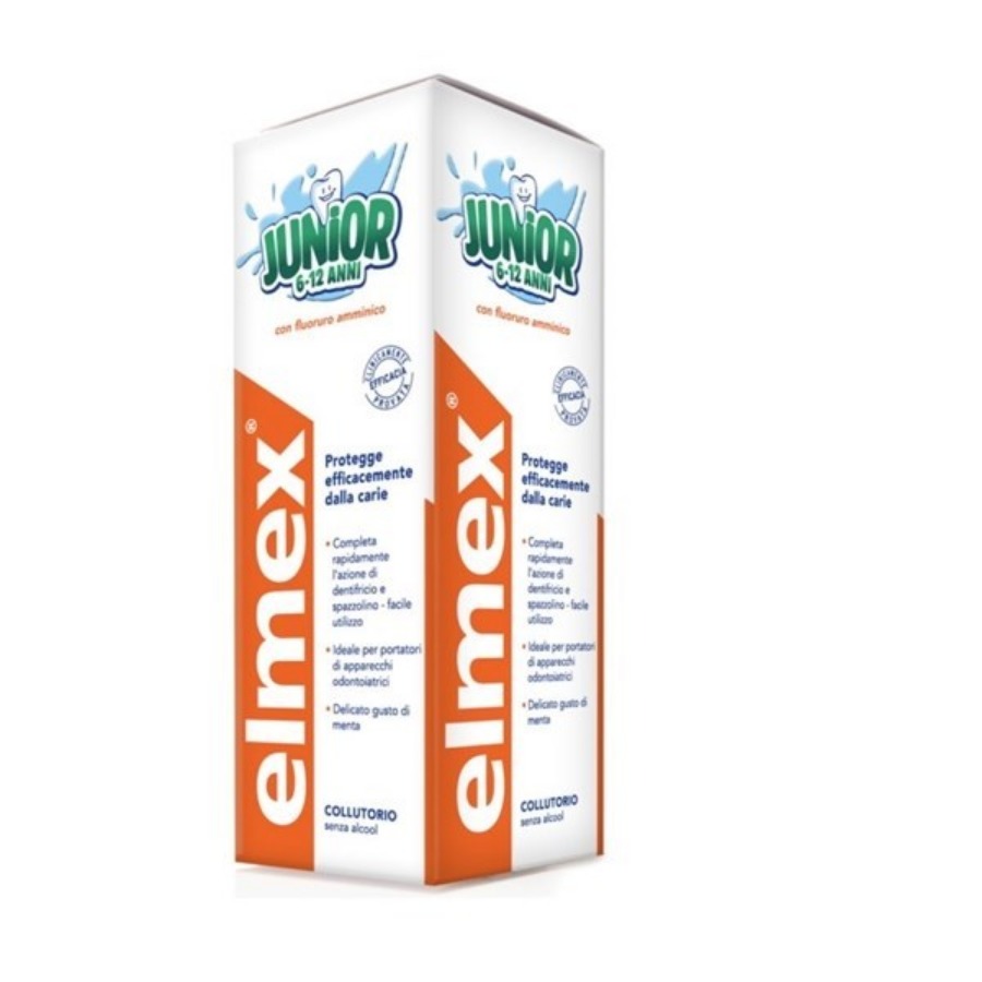 Elmex Junior 6-12 Anni Collutorio 400ml