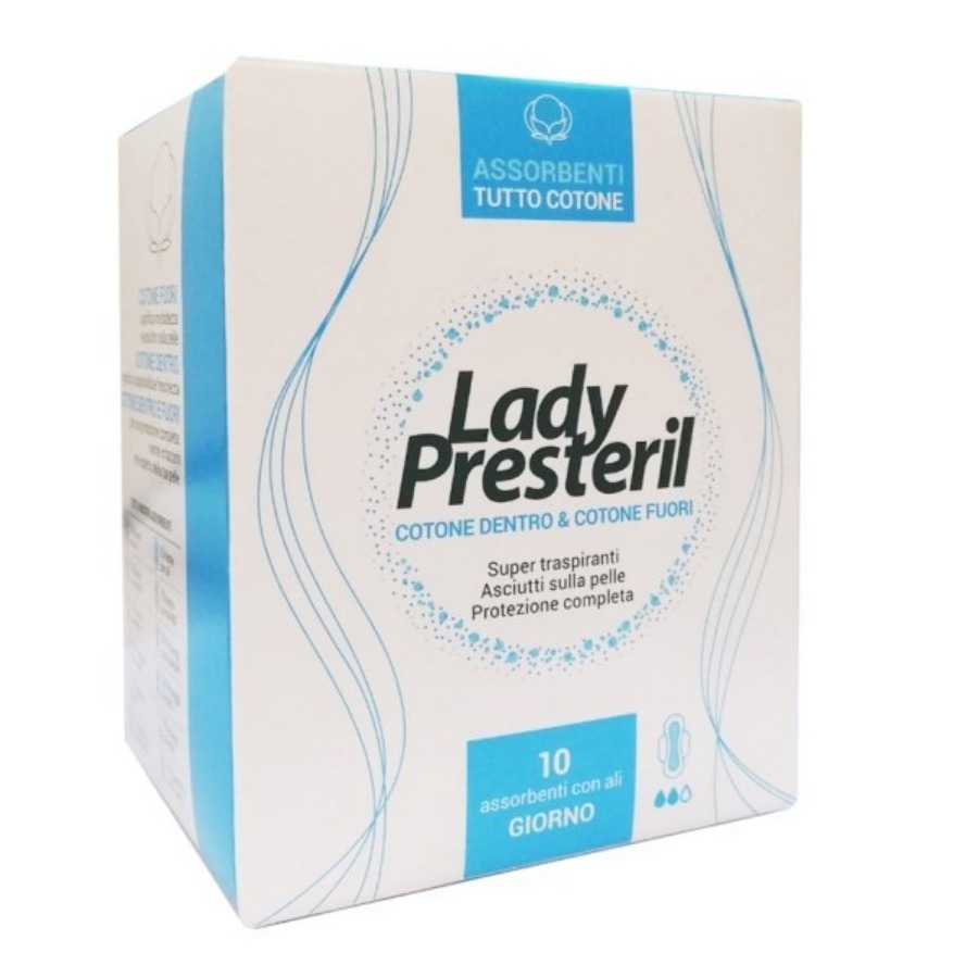 Lady Presteril Pocket Giorno Con Ali 10 Pezzi