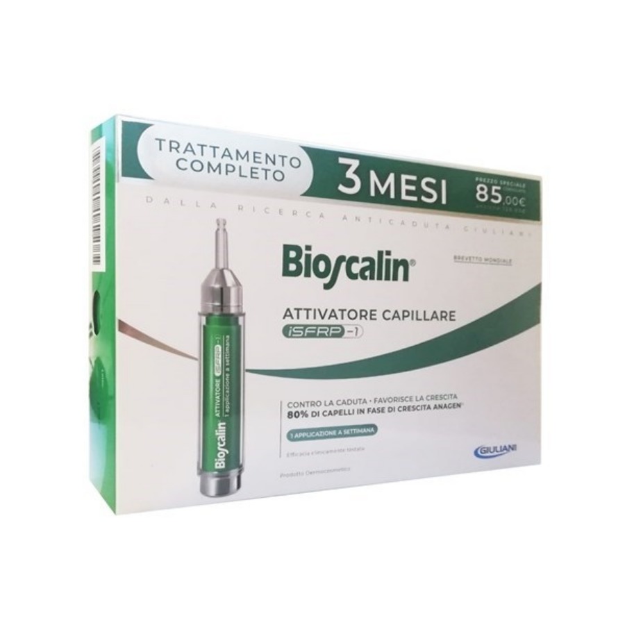 Bioscalin Attivatore Capillare Trattamento Completo 3 Mesi 20ml