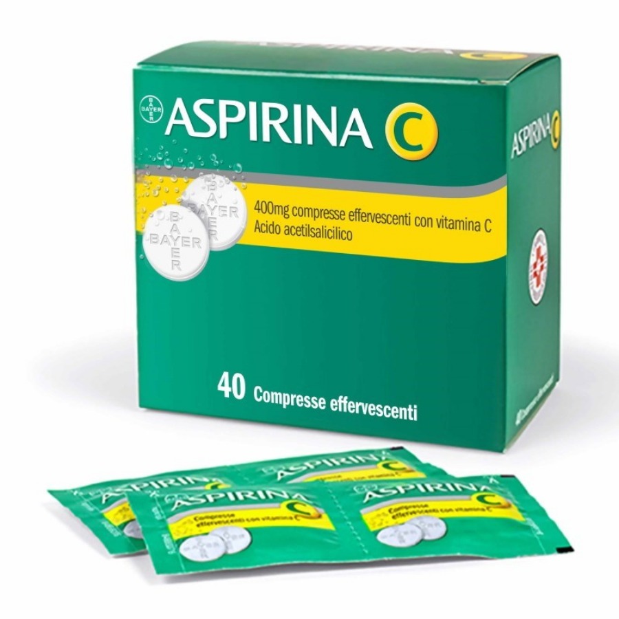 Aspirina C 40 Compresse Effervescenti 400+240MG