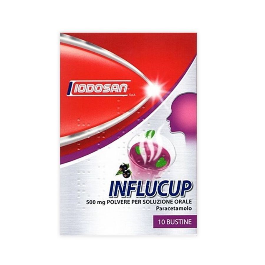 Influcup OS 10 Bustine 500mg