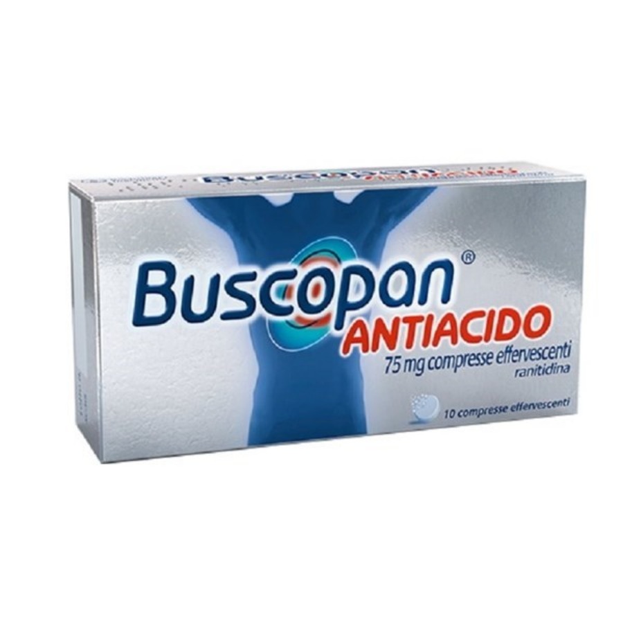 Buscopan Antiacido 10 Compresse Effervescenti 75MG