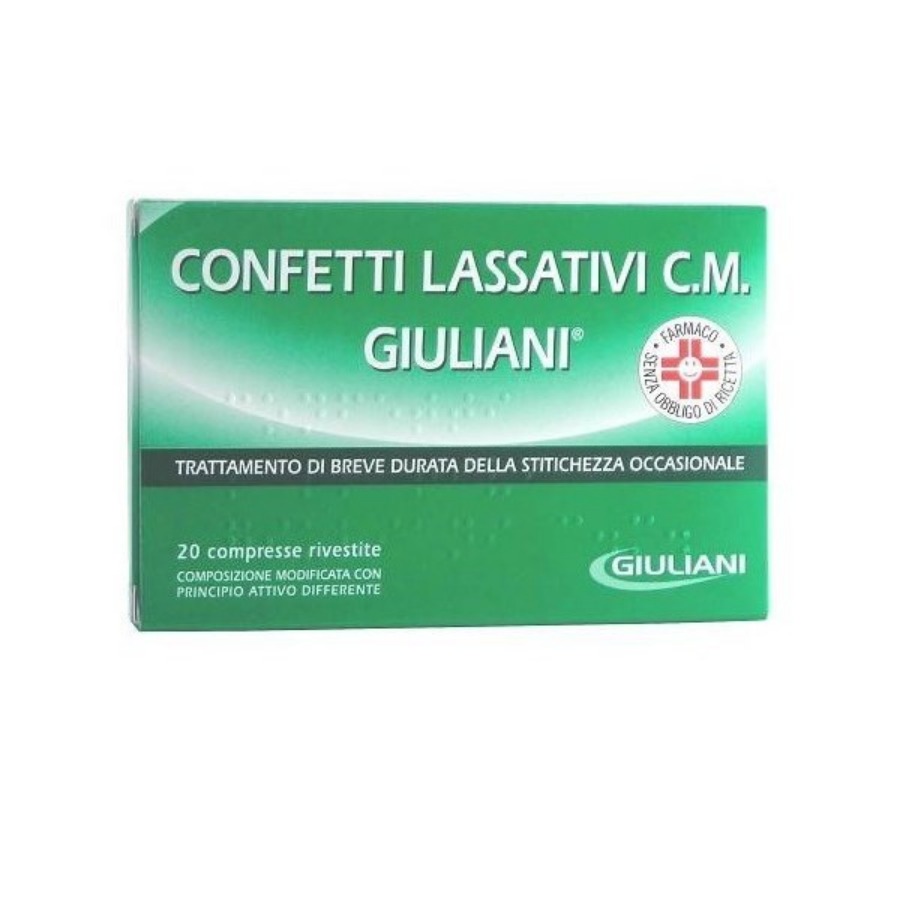 Confetti Lassativi Giuliani 20 Compresse Rivestite